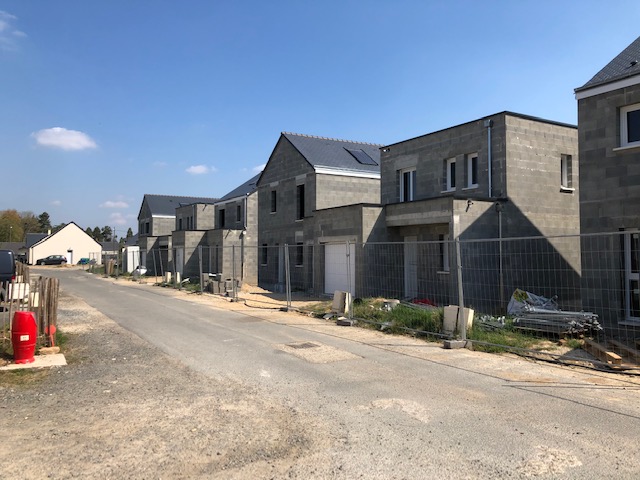 Avancement du chantier de MONTLOUIS S/ LOIRE (37)